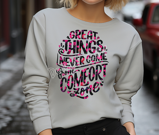 DELICATE FLORAL -CREWNECK SWEATSHIRT-FLARES 4 - PREORDER CLOSING 11/24 ETA JANUARY