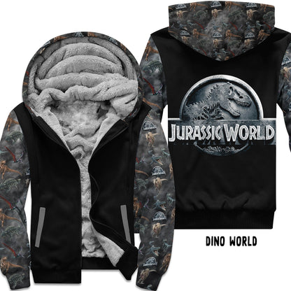 JACKET RUN 14-DINO WORLD-FLEECE OR COTTON LINER-PREORDER CLOSING 12/16