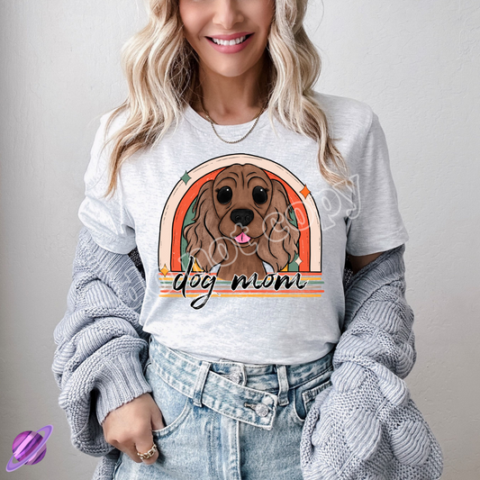 COCKER SPANIEL DOG MOM TEE