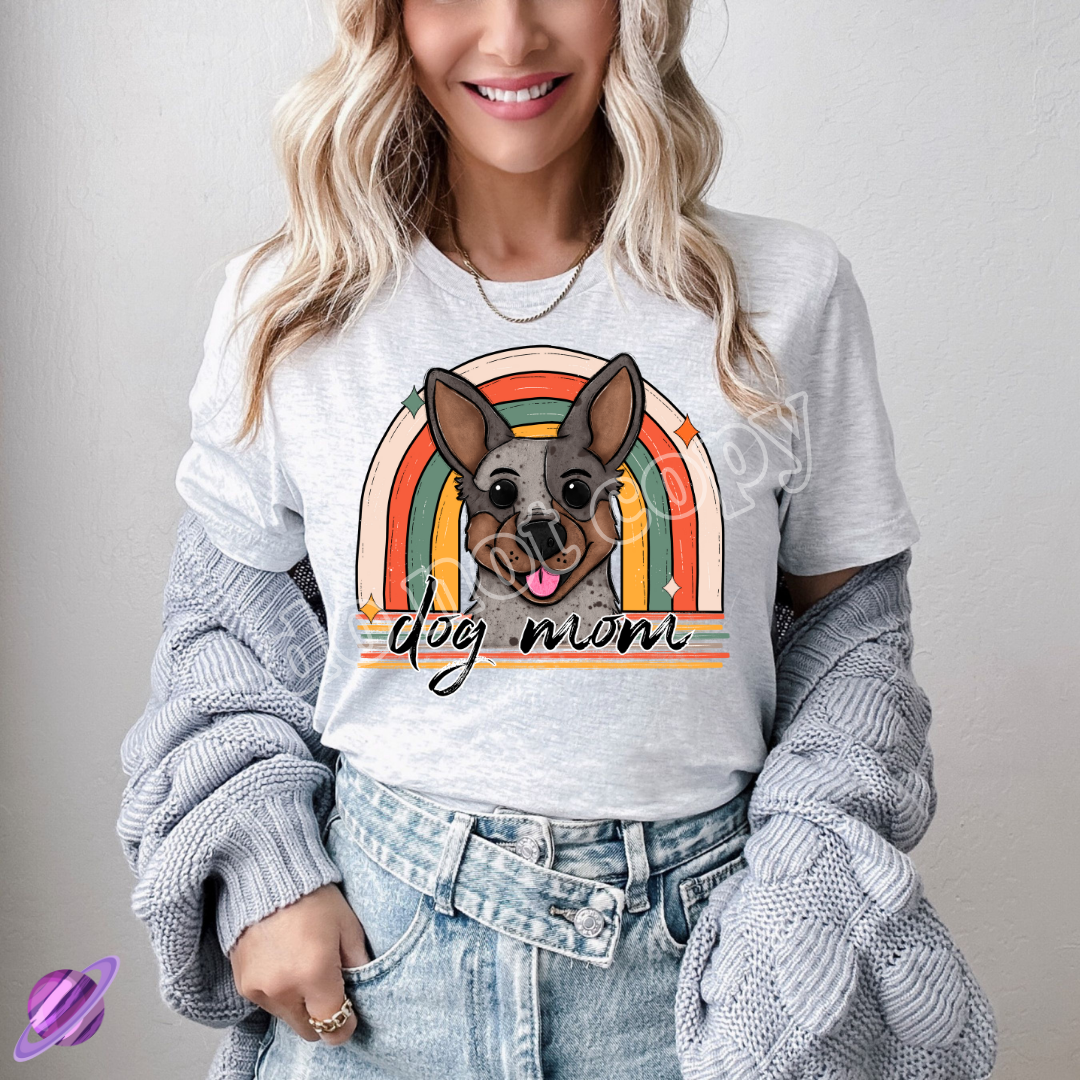 CATTLE DOG DOG MOM TEE