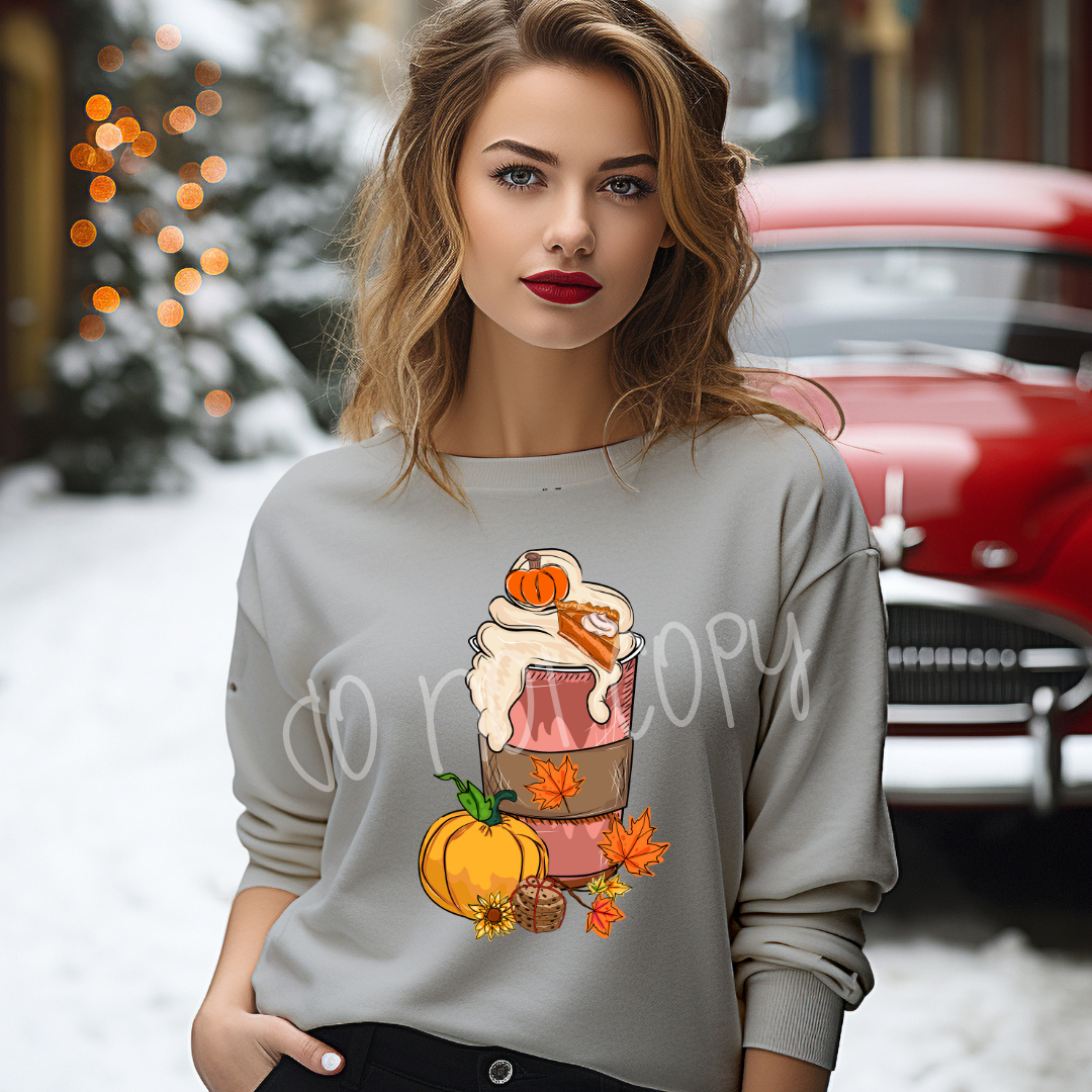 FALL LATTE SWEATSHIRT