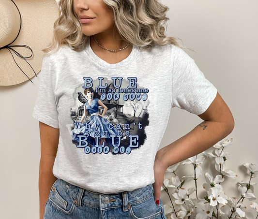 BLUE OVER ME TEE