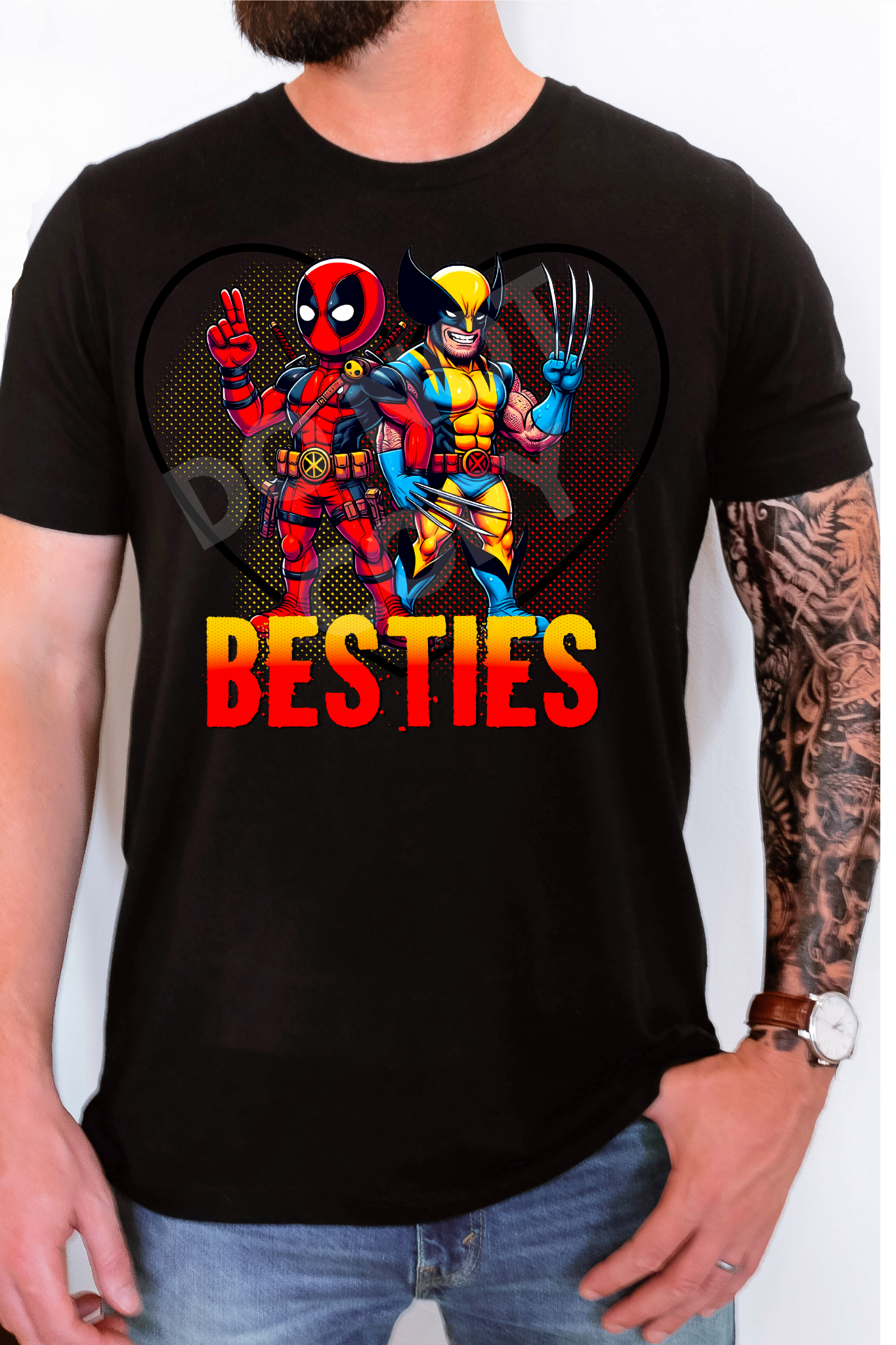 DP WOLV BESTIES TEE