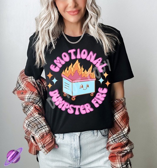 DUMPSTER FIRE TEE