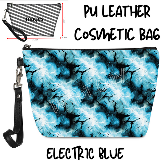 ELECTRIC BLUE - BAG RUN 3 - COSMETIC BAG - PREORDER CLOSING 10/22