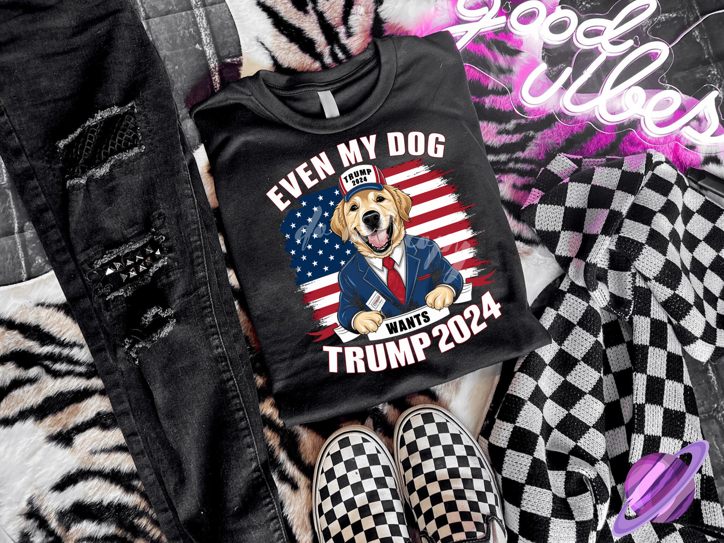 EVEN MY DOG TEE