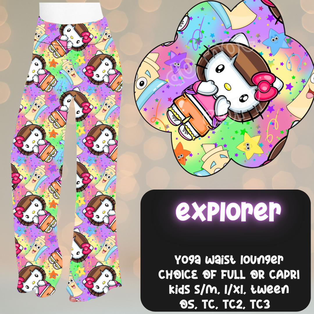 EXPLORER - LEGGING/JOGGER/LOUNGER - KITTY COSPLAY RUN CLOSING 11/15