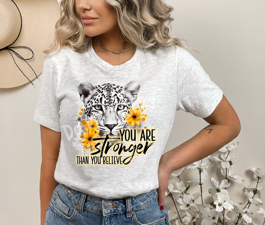 STRONGER THAN YOU BELIEVE - UNISEX TEE ADULTS/KIDS
