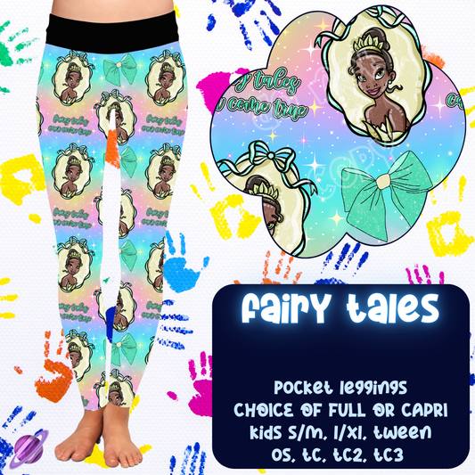 FAIRY TALES - FUN KIDS RUN -  LEGGING/CAPRI PREORDER CLOSING 11/5