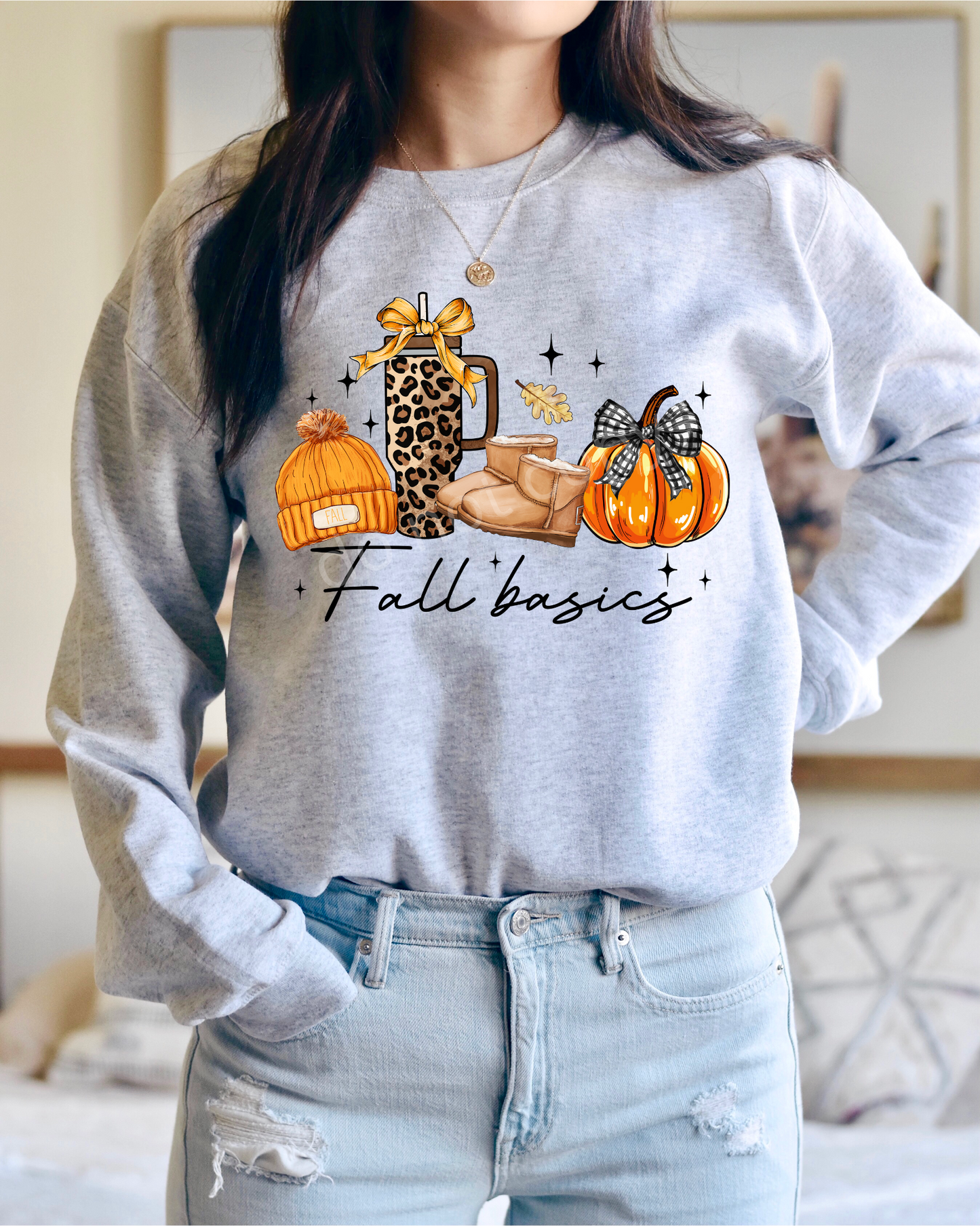 FALL BASICS - CREW NECK SWEATSHIRT