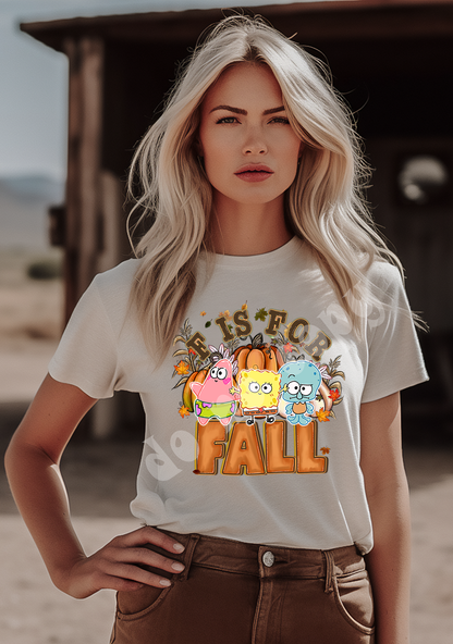 F FOR FALL Tee