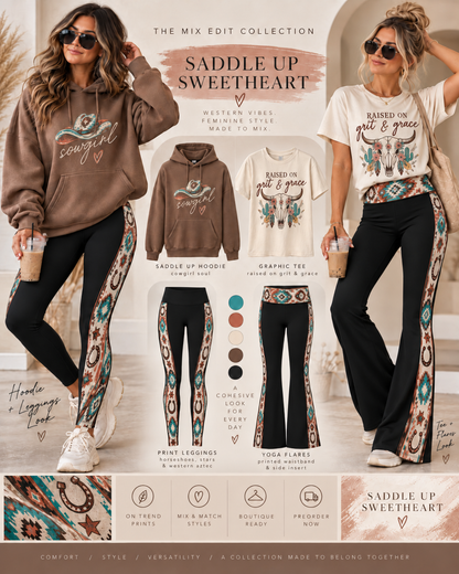 SADDLE UP SWEETHEART TEE