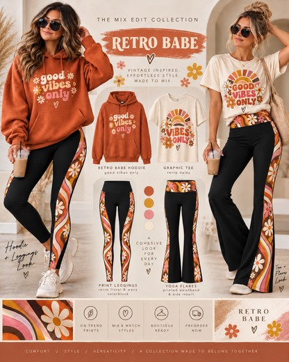 RETRO BABE-YOGA FLARES-MIX EDIT PREORDER CLOSING 10/30