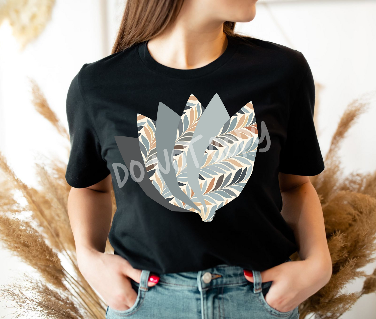 MUTED LEAVES - UNISEX TEE ADULTS/KIDS