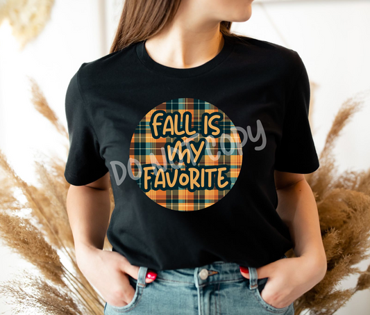 FALL PLAID - UNISEX TEE ADULTS/KIDS