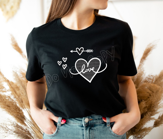 MONOCHROME LOVE -ADULTS/KIDS UNISEX TEE- FLARES 4 - PREORDER CLOSING 11/24 ETA JANUARY