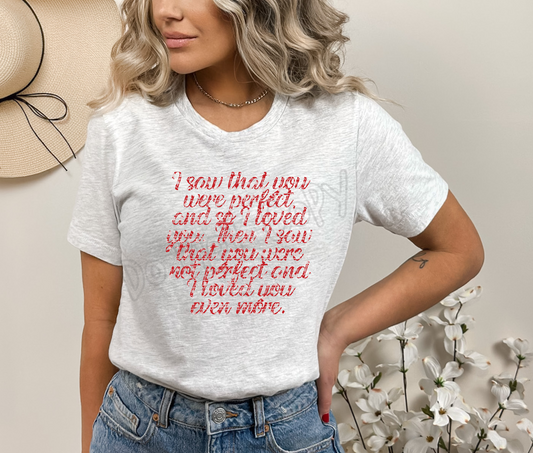 VDAY SWEATER -ADULTS/KIDS UNISEX TEE- FLARES 4 - PREORDER CLOSING 11/24 ETA JANUARY