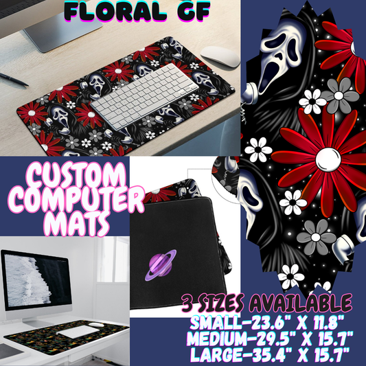 FLORAL GF - COMPUTER MAT PREORDER CLOSING 12/6