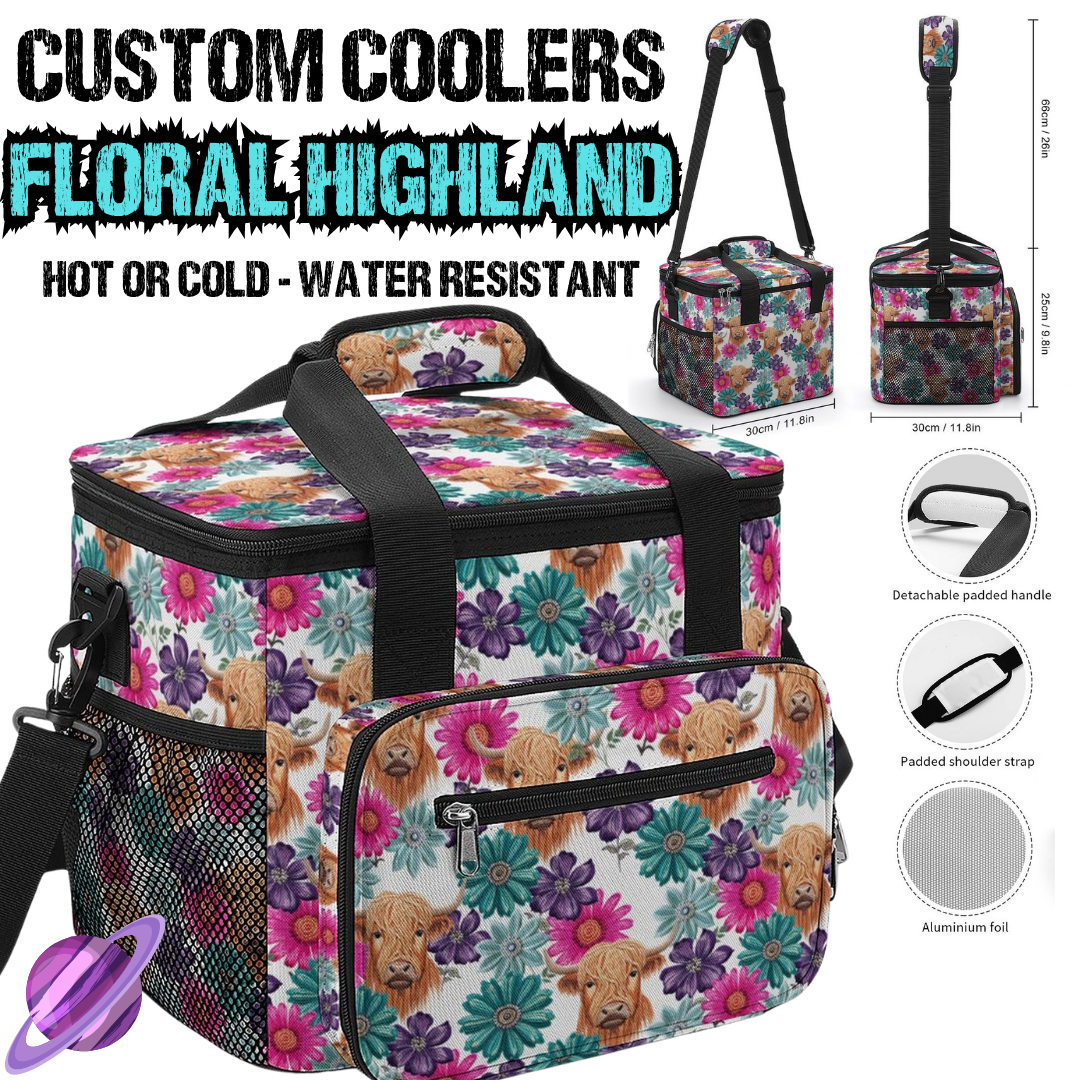 FLORAL HIGHLAND - CUSTOM COOLERS CLOSING 12/27