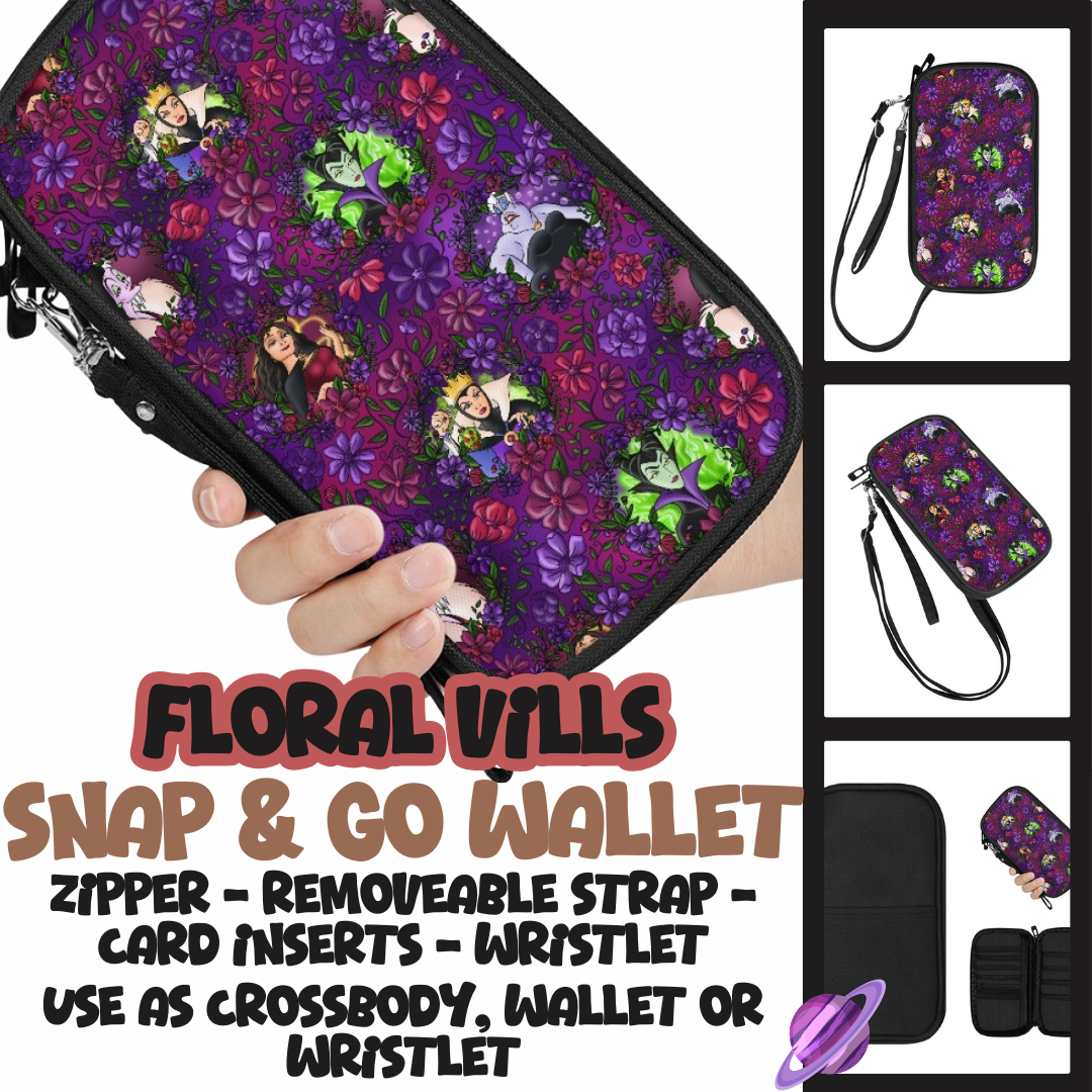 FLORAL VILLS - SNAP & GO WALLETS PREORDER CLOSING 12/18