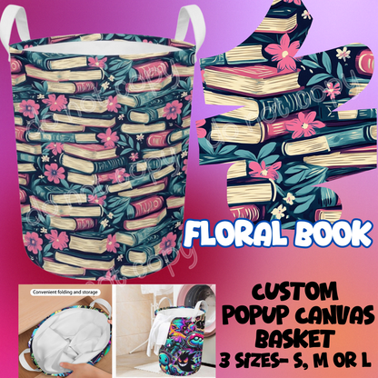 FLORAL BOOK - STORAGE BASKETS - PREORDER CLOSING 12/4