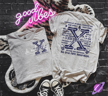 GEN X DOUBLE SIDED TEE