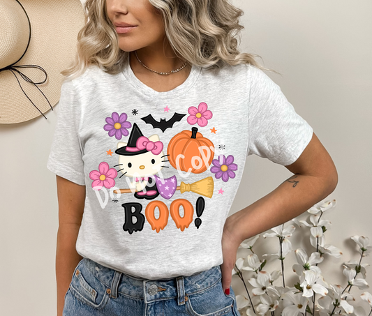 KITTY BOO-UNISEX TEE ADULTS/KIDS