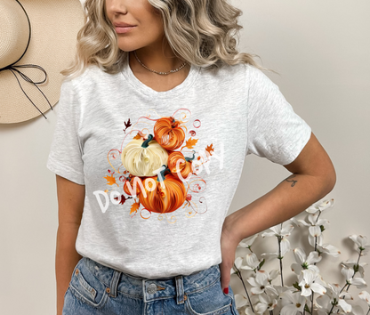 PUMPKIN QUILL-UNISEX TEE ADULTS/KIDS