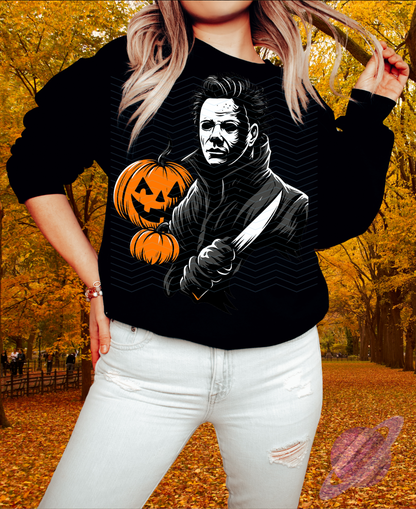 FALLING LEAVES-HALLOW FALL-CREWNECK SWEATSHIRT