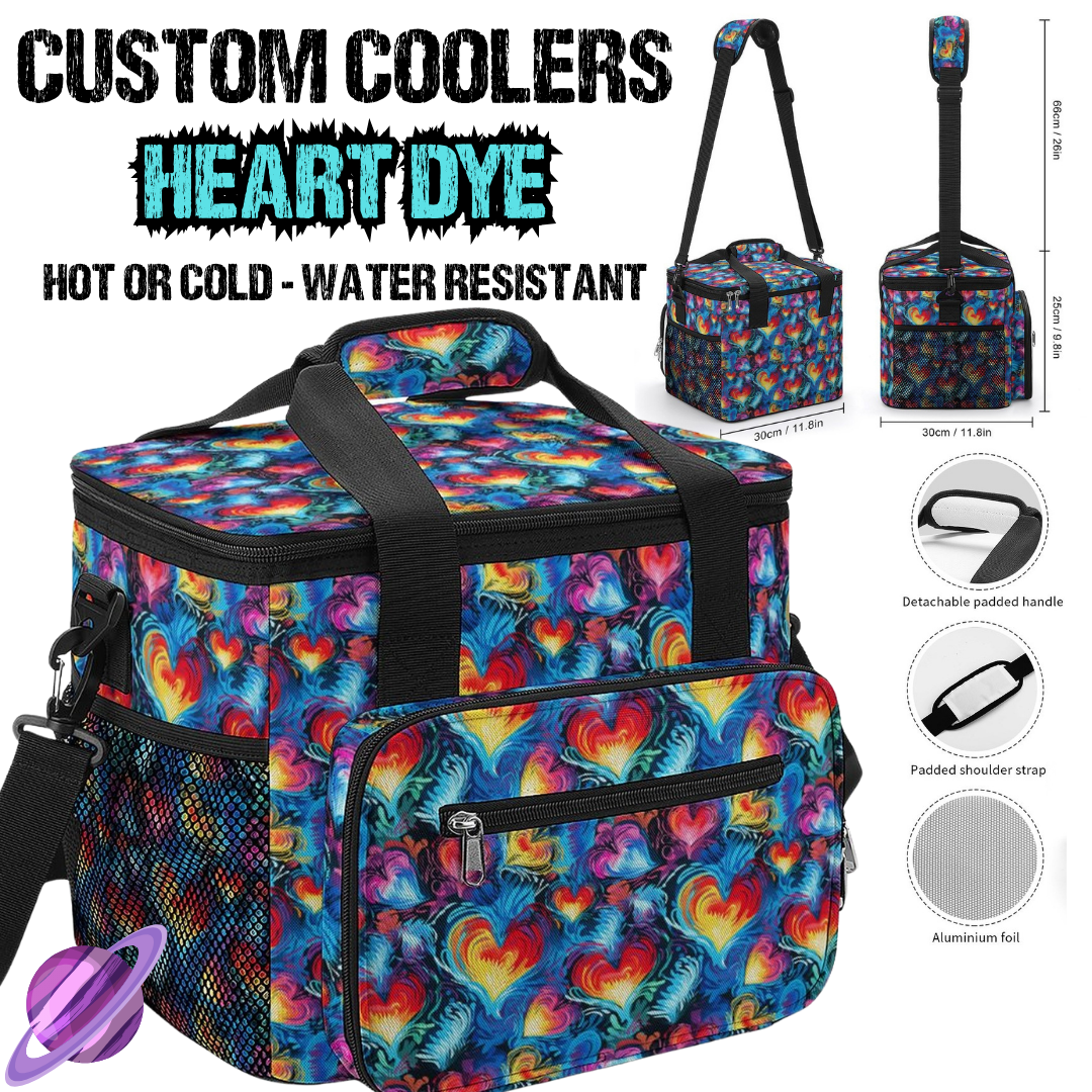 HEART DYE - CUSTOM COOLERS CLOSING 12/27