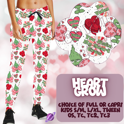 HEART GROW - LEGGING/JOGGER/LOUNGER - LOVE YOU RUN PREORDER CLOSING 11/30