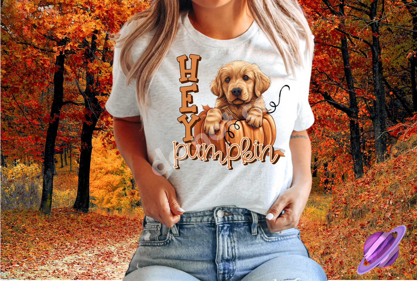 HEY PUMPKIN 4 TEE