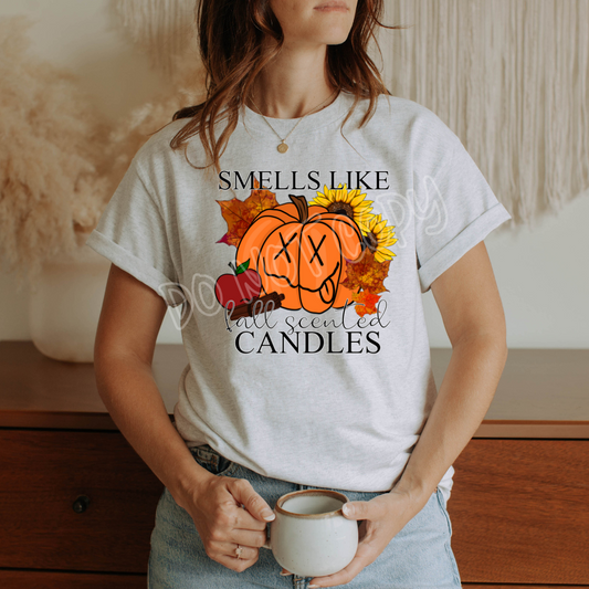 SMELLS LIKE FALL SCENTED CANDLES TEE