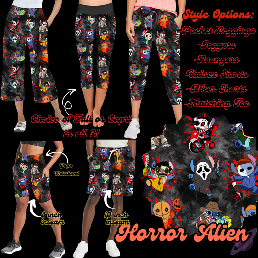 HORROR ALIEN-BOTTOMS PREORDER CLOSING 7/27