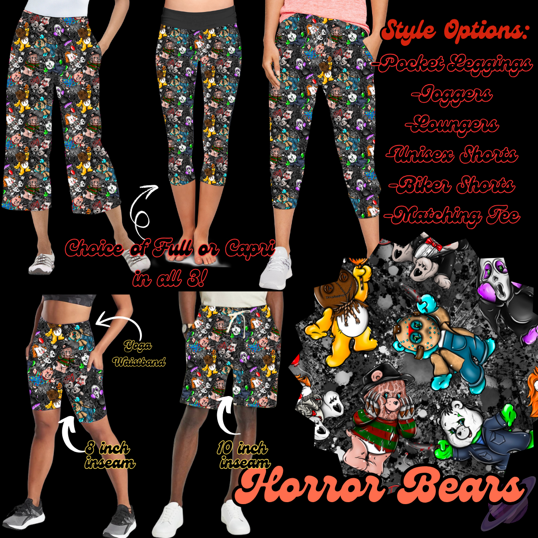 HORROR BEARS-BOTTOMS PREORDER CLOSING 7/27