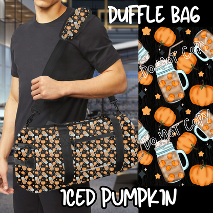 ICED PUMPKIN - BAG RUN 3 - DUFFLE BAG - PREORDER CLOSING 10/22