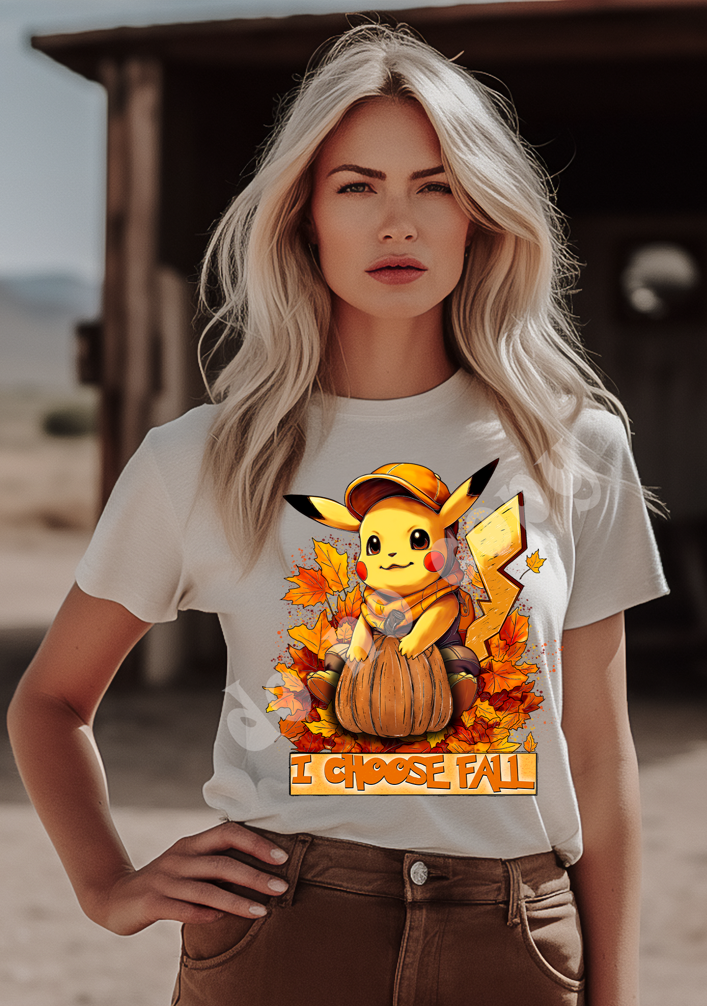 I CHOOSE FALL Tee