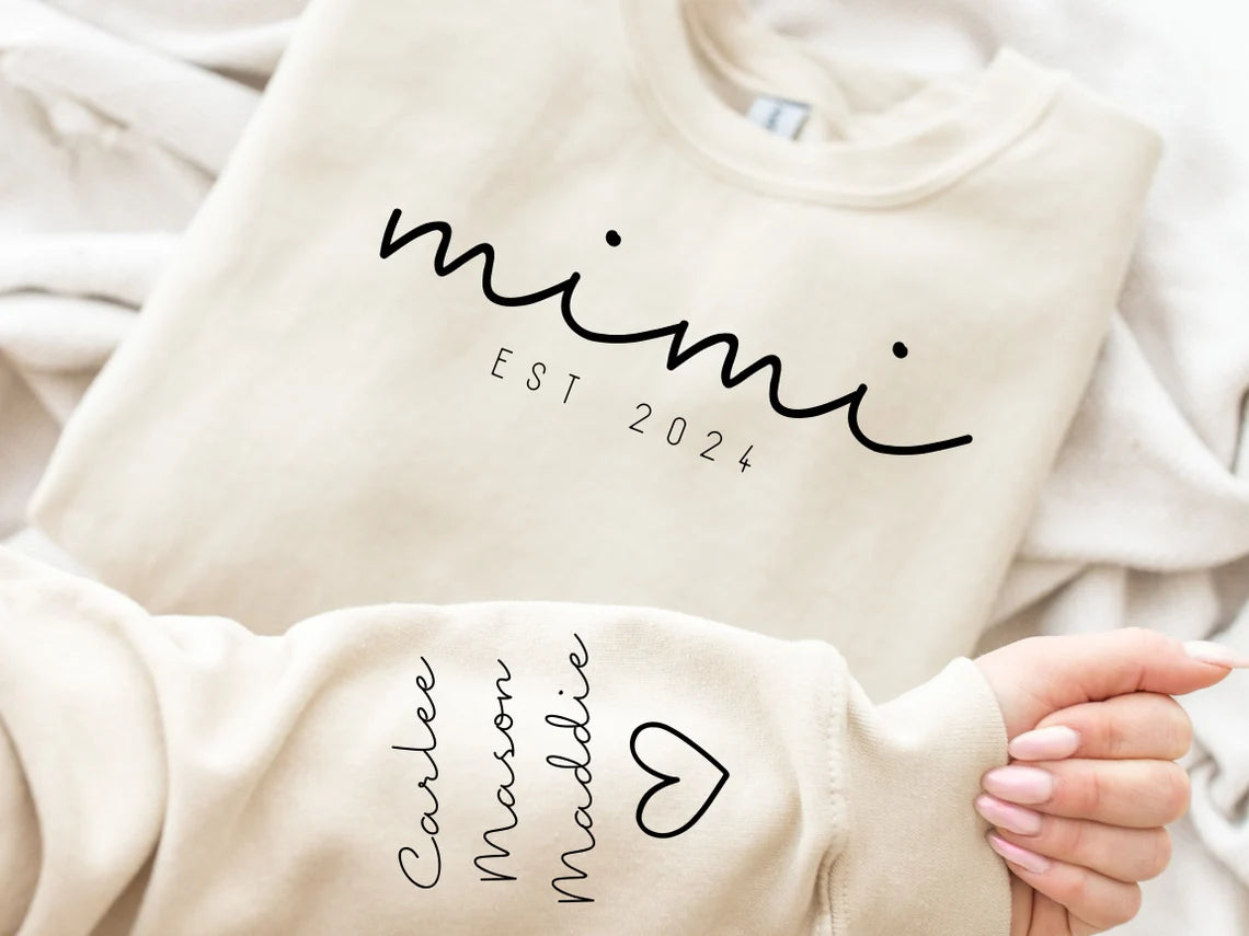 MIMI EST W/ SLEEVE PRINT