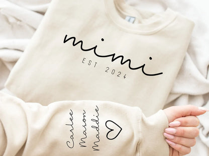 MIMI EST W/ SLEEVE PRINT