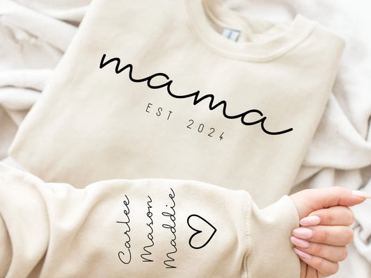 MAMA EST W/ SLEEVE PRINT