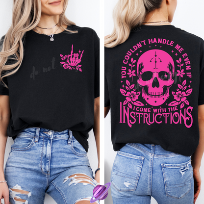 Instructions Tee
