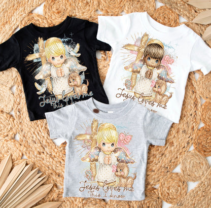 JESUS LOVES ME TEE