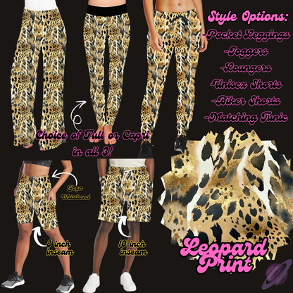 LEOPARD PRINT-PRETTY RUN PREORDER CLOSING 1/30