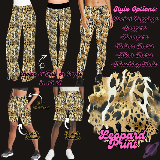 LEOPARD PRINT-PRETTY RUN PREORDER CLOSING 1/30