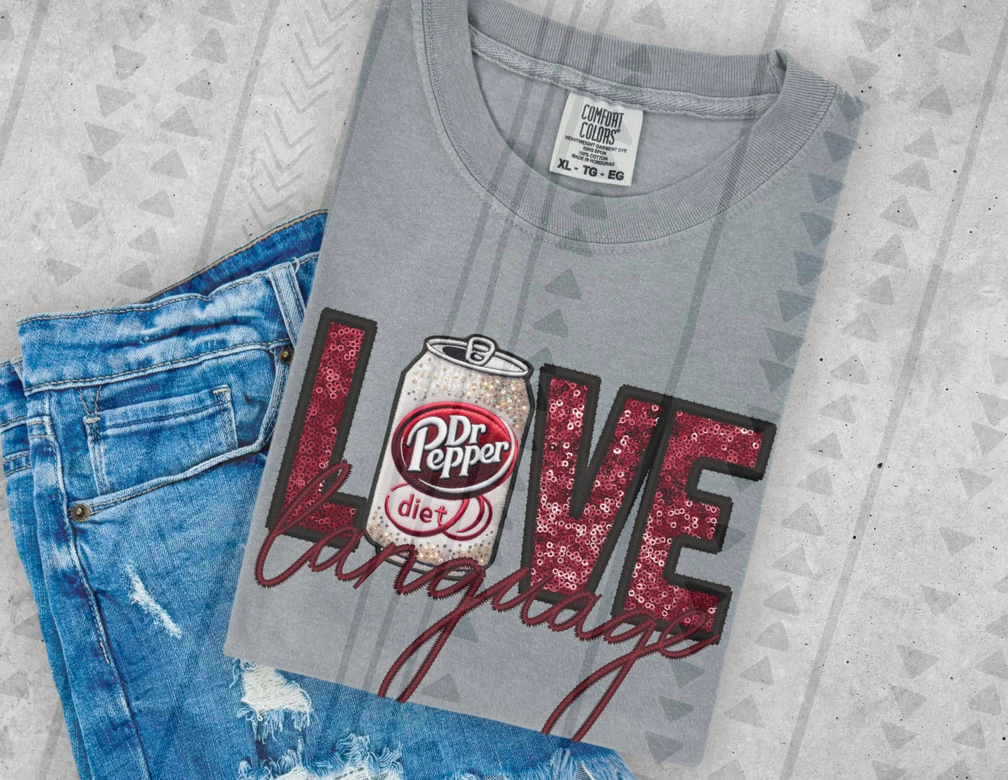 LOVE LANGUAGE SODA TEE