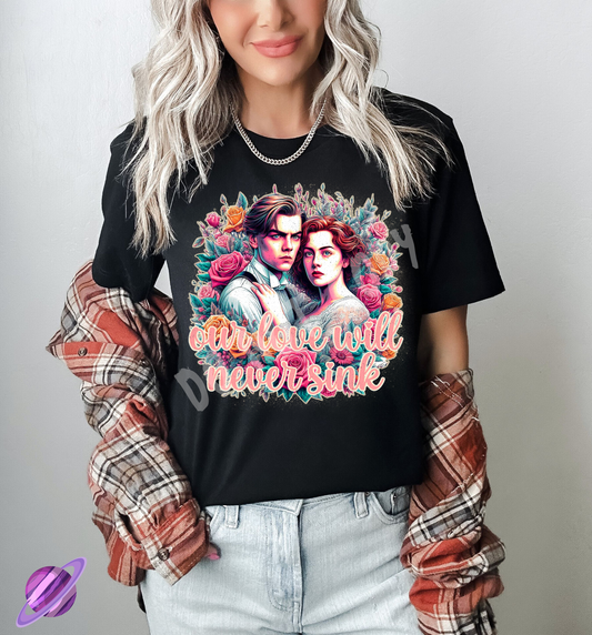 LOVE WONT SINK TEE