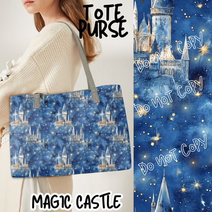 MAGIC CASTLE   - BAG RUN 3 - TOTE PURSE - PREORDER CLOSING 10/22