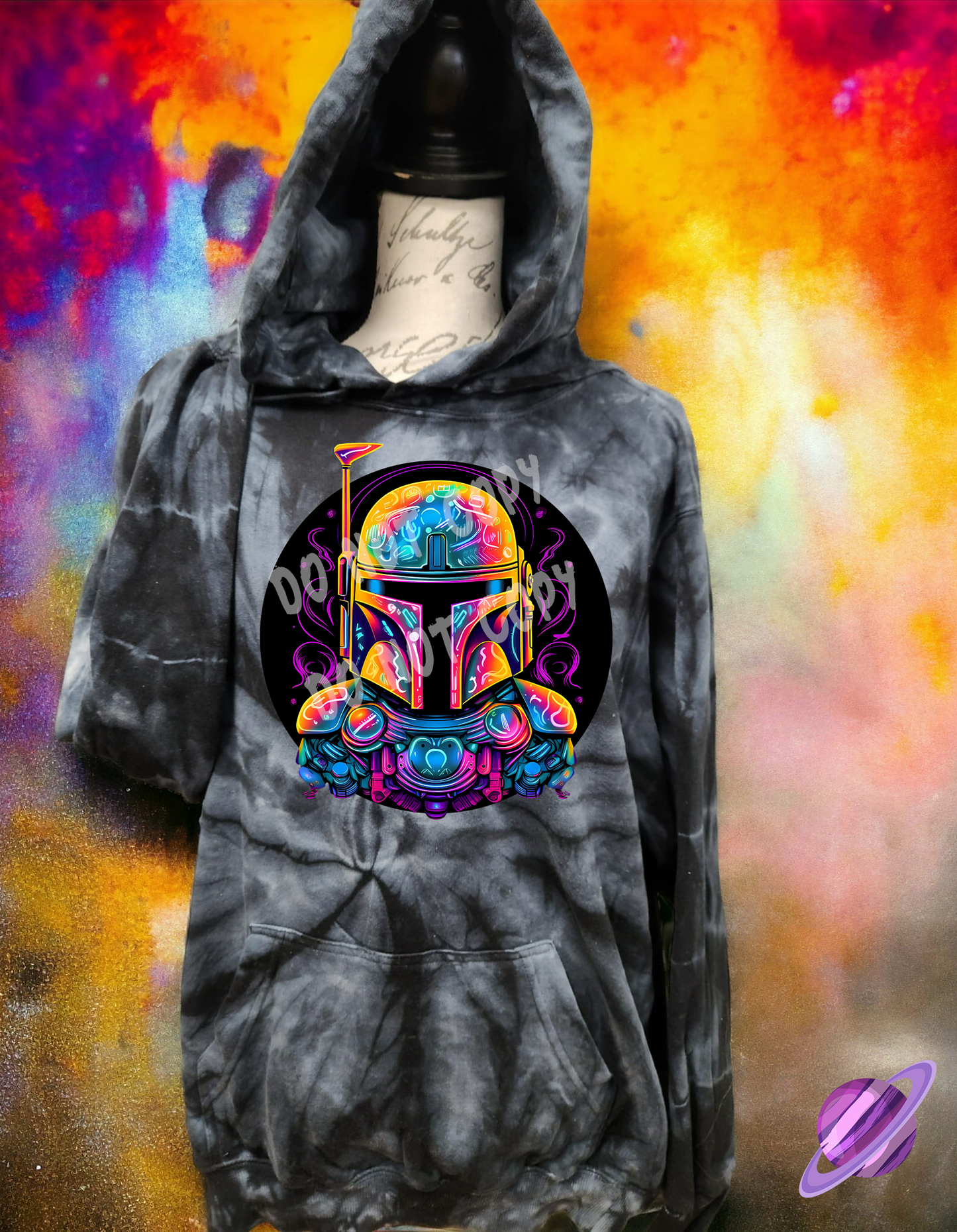 MANDO-TIE DYE HOODIE-PREORDER CLOSING 1/26