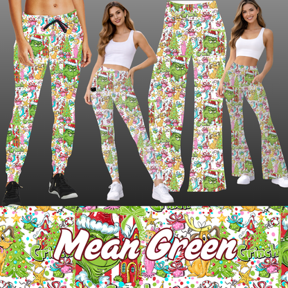 MEAN GREEN-HOLIDAY RUN-BOTTOMS-PREORDER DUE 9/18