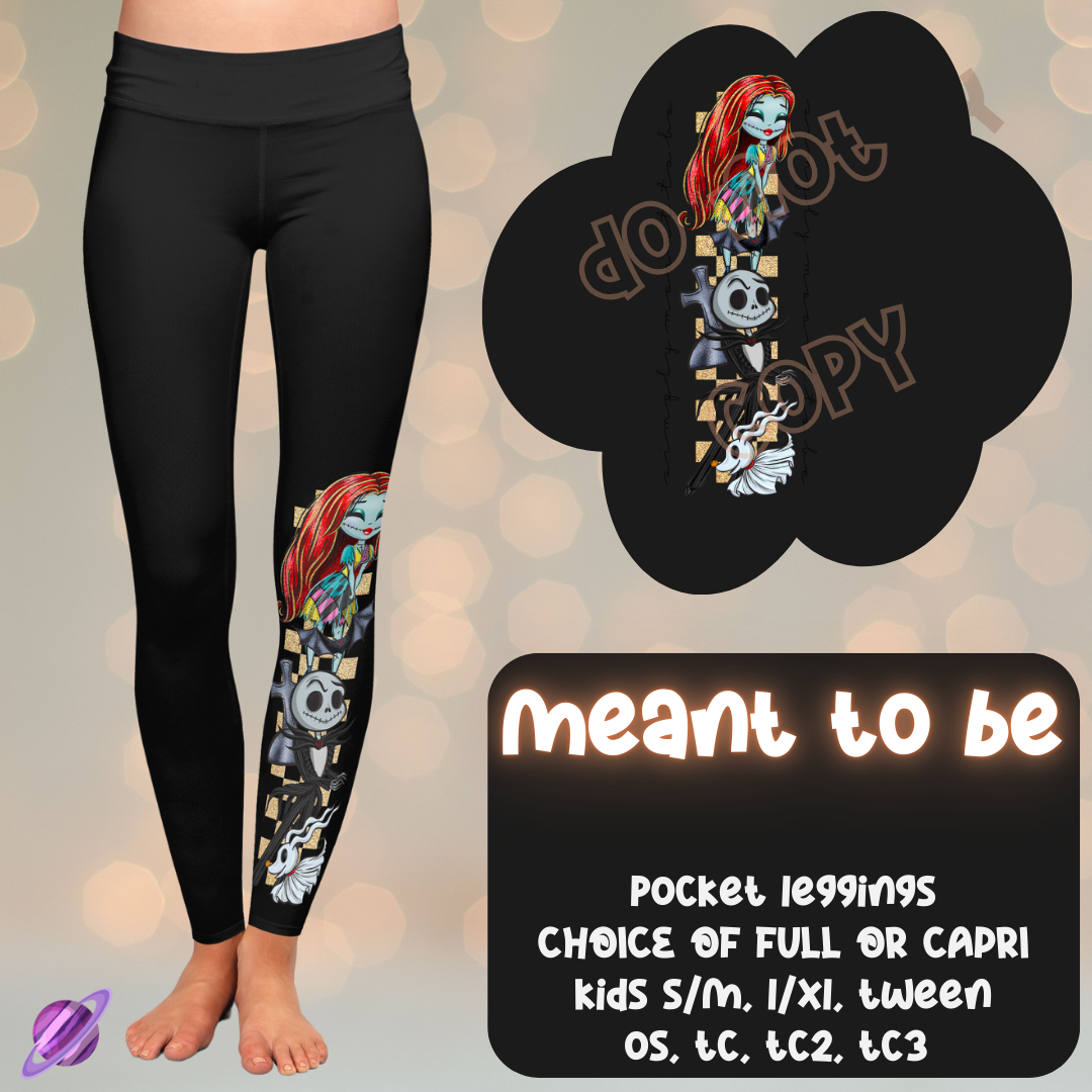 MEANT TO BE - ONE LEG SIMPLE SETS - LEGGING/CAPRI PREORDER CLOSING 11/13